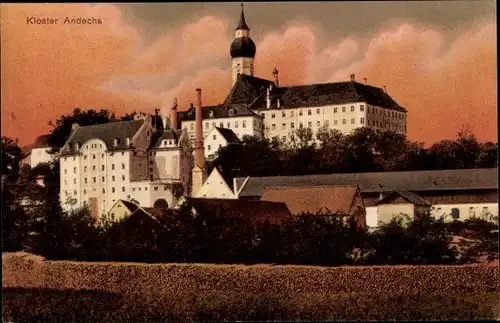 Ak Andechs am Ammersee, Kloster Andechs