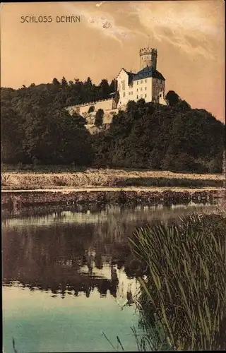 Ak Dehrn Runkel an der Lahn, Schloss