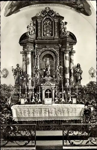 Ak Großheubach am Main Unterfranken, Kloster Engelberg, Gnadenaltar