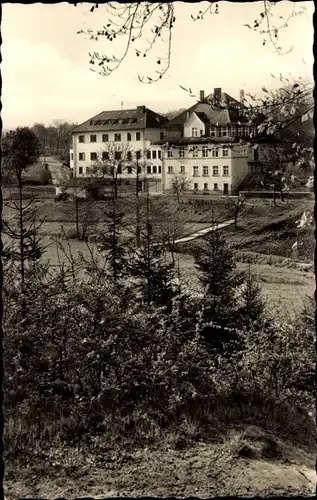 Ak Wiesbach Eppelborn im Saarland, Landheim, Ev. Müttererholungsheim