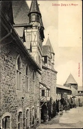 Ak Burg an der Wupper Solingen, Schloss Burg