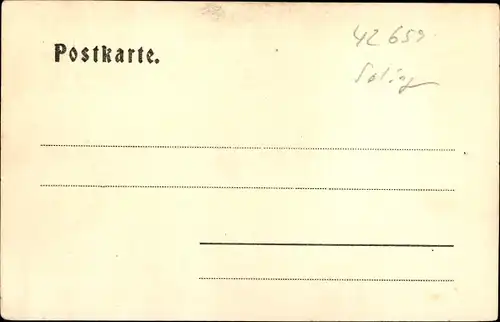 Ak Burg an der Wupper Solingen, Schloss Burg