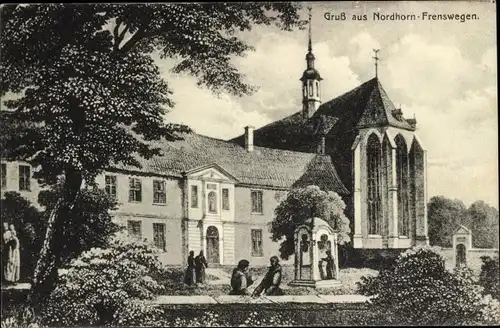 Ak Frenswegen Nordhorn in der Grafschaft Bentheim, Kloster Frenswegen