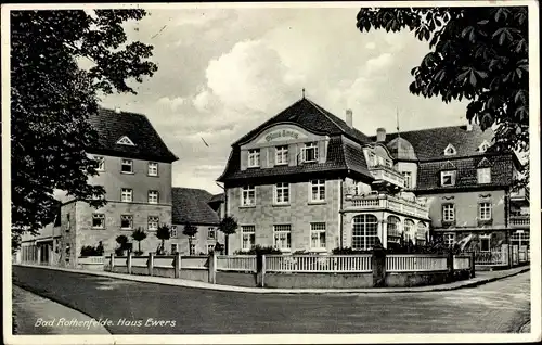 Ak Bad Rothenfelde am Teutoburger Wald, Haus Ewers, Außenansicht