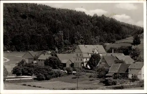 Ak Grasellenbach im Odenwald, Hotel Siegfriedbrunnen