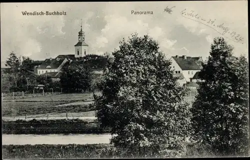 Ak Wendisch Buchholz Märkisch Buchholz Dahme Spreewald, Panorama