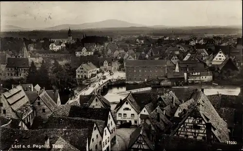 Ak Lauf an der Pegnitz in Mittelfranken Bayern, Totale