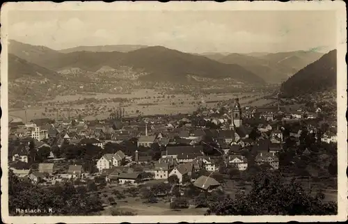 Ak Haslach im Kinzigtal Schwarzwald, Panorama