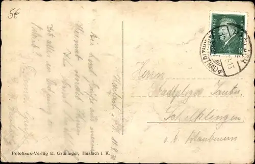 Ak Haslach im Kinzigtal Schwarzwald, Panorama