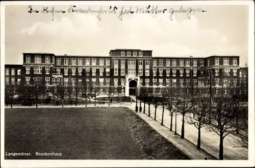 Ak Langendreer Bochum im Ruhrgebiet, Krankenhaus