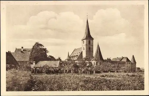 Ak Kraftshof Nürnberg in Mittelfranken Bayern, Kirche