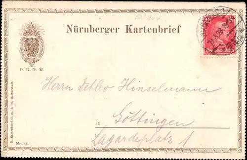 Ak Nürnberg in Mittelfranken, Henkersteg