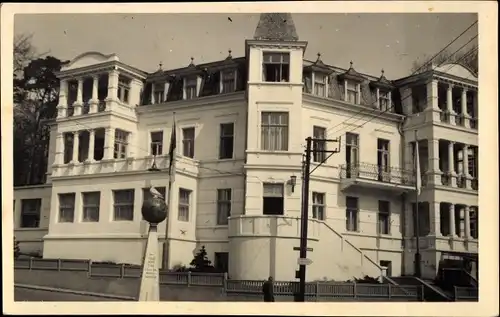 Foto Ak Ostseebad Bansin Heringsdorf auf Usedom, Pension Kehrwieder