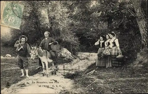 Ak La vie aux Champs, Le Meunier, son Fils et l'Ane