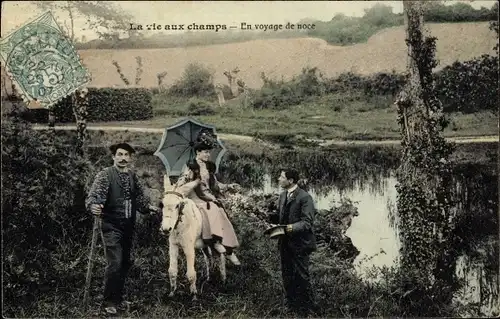 Ak La vie aux Champs, En voyage de noce