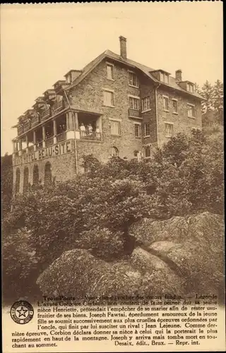 Ak Trois Ponts Dreibrücken Wallonien Lüttich, Grand Hotel Beau Site