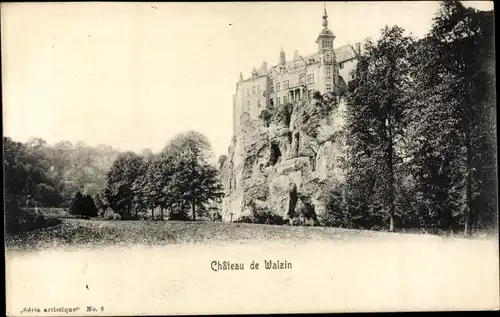 Ak Walzin Dinant Wallonien Namur, Schloss