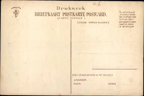 Ak Harlingen Friesland Niederlande, Bezoek van H. M. de Koningin