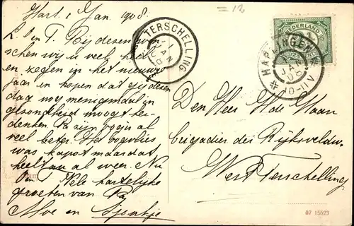 Ak Harlingen Friesland Niederlande, Caspar di Roblesstraat