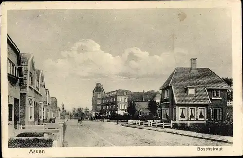 Ak Assen Drenthe Niederlande, Boschstraat