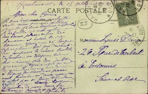 Ak Haumont Nord, Rue Gambetta