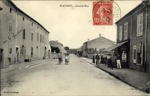 Ak Flavigny sur Moselle Meurthe et Moselle, Grande Rue