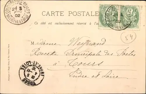 Ak Colombey les Belles Meurthe et Moselle, Gare de Barisey la Cote
