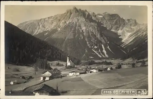 Foto Ak Obernberg am Brenner in Tirol, Ort mit Umgebung