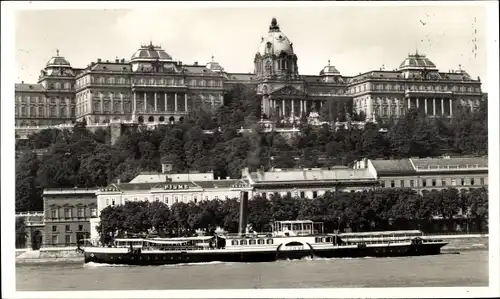 Ak Budapest Ungarn, Königliche Burg