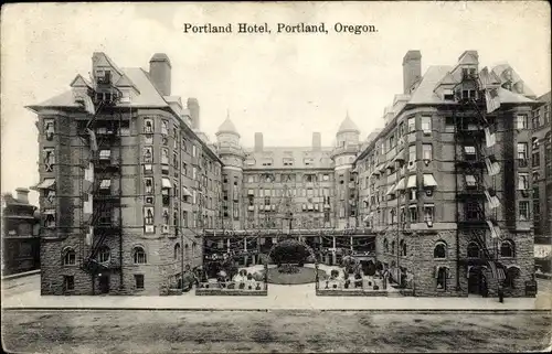 Ak Portland Oregon USA, Portland Hotel