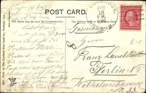 Ak Portland Oregon USA, Portland Hotel