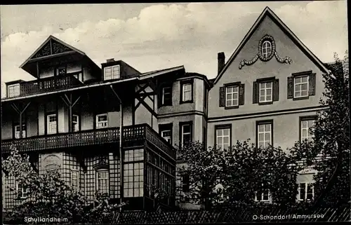 Ak Schondorf am Ammersee Oberbayern, Schullandheim