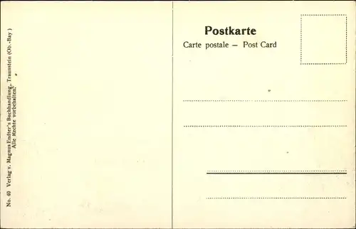 Ak Bad Empfing Traunstein in Oberbayern, Ortsansicht, Kurhaus