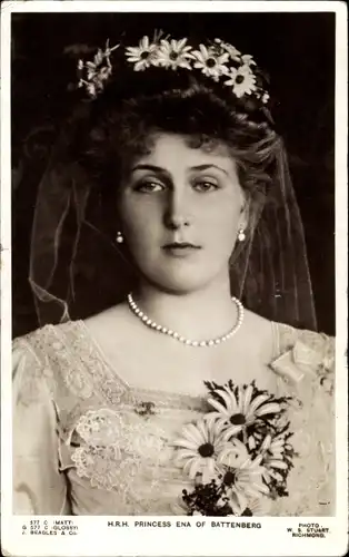 Ak HRH Princess Ena of Battenberg, Victoria Eugénie von Battenberg
