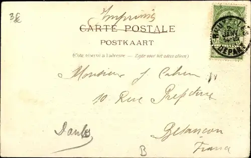 Ak Bruxelles Brüssel, Place des Martyrs