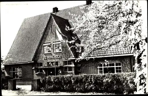 Ak Emmen Drenthe Niederlande, Jeugdherberg De Huneboek, Außenansicht