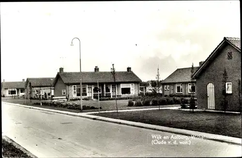 Ak Wijk en Aalburg Nordbrabant, Wilhelminastraat, Oude v.d. won.