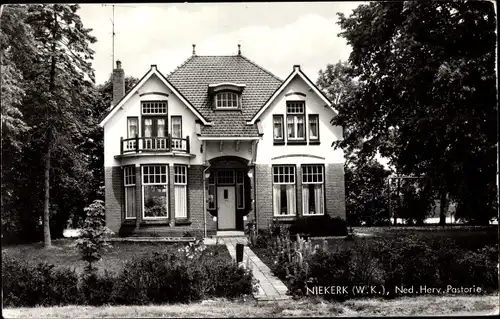 Ak Niekerk Groningen, Ned. Herv. Pastorie