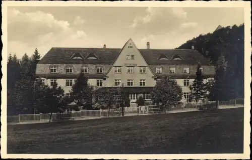 Ak Augustusburg im Erzgebirge, Erholungsheim, Außenansicht