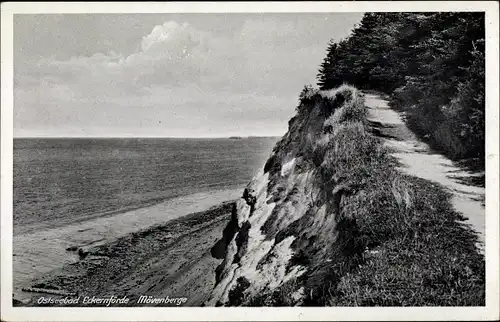 Ak Ostseebad Eckernförde, Möwenberge