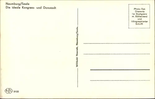 Ak Naumburg an der Saale, Dom