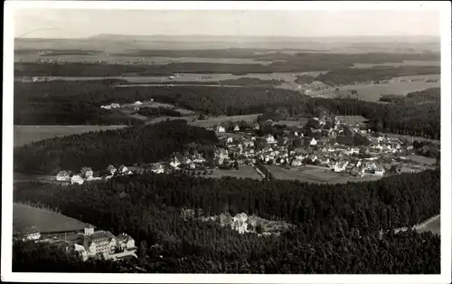 Ak Königsfeld im Schwarzwald, Fliegeraufnahme, Panorama
