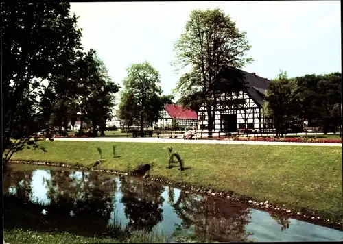 Ak Bad Sassendorf in Westfalen, Im Kurpark