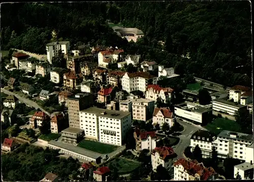 Ak Bad Wildungen in Nordhessen, Panorama, Fliegeraufnahme