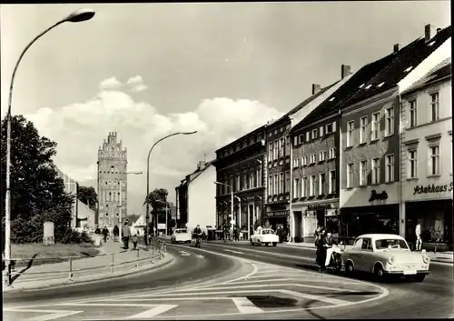 Ak Anklam in Mecklenburg Vorpommern, Steinstraße