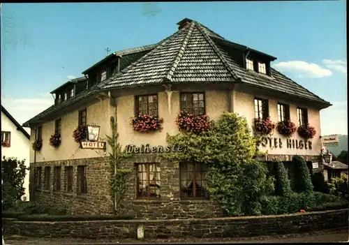 Ak Rurberg Simmerath in der Eifel, Hotel-Restaurant Zum Jägerhof, Außenansicht