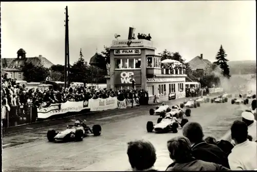 Ak Schleiz im Vogtland Thüringen, Internationales Schleizer Dreieckrennen