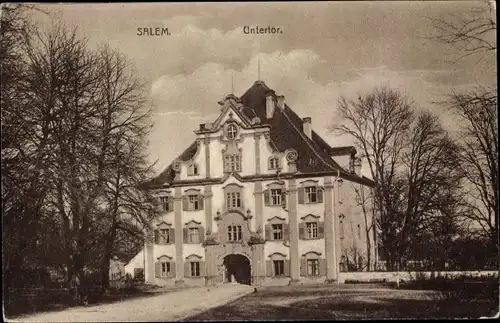 Ak Salem im Bodenseekreis Baden, Untertor