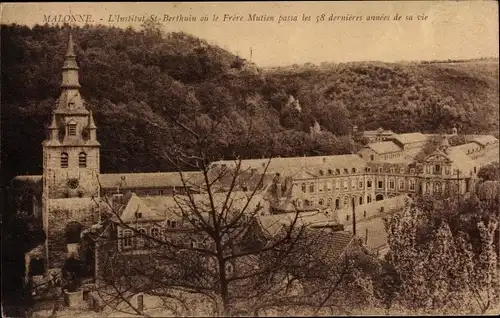 Ak Malonne Namur Wallonien, Blick auf das Institut