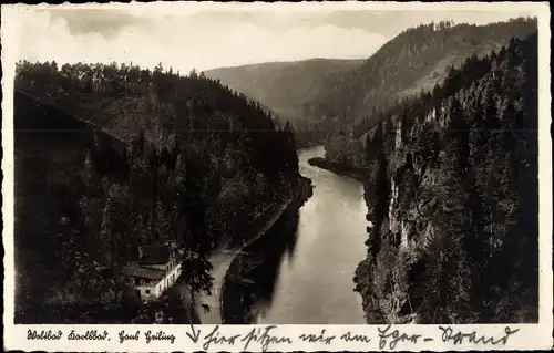 Ak Karlovy Vary Karlsbad Stadt, Haus Heiling